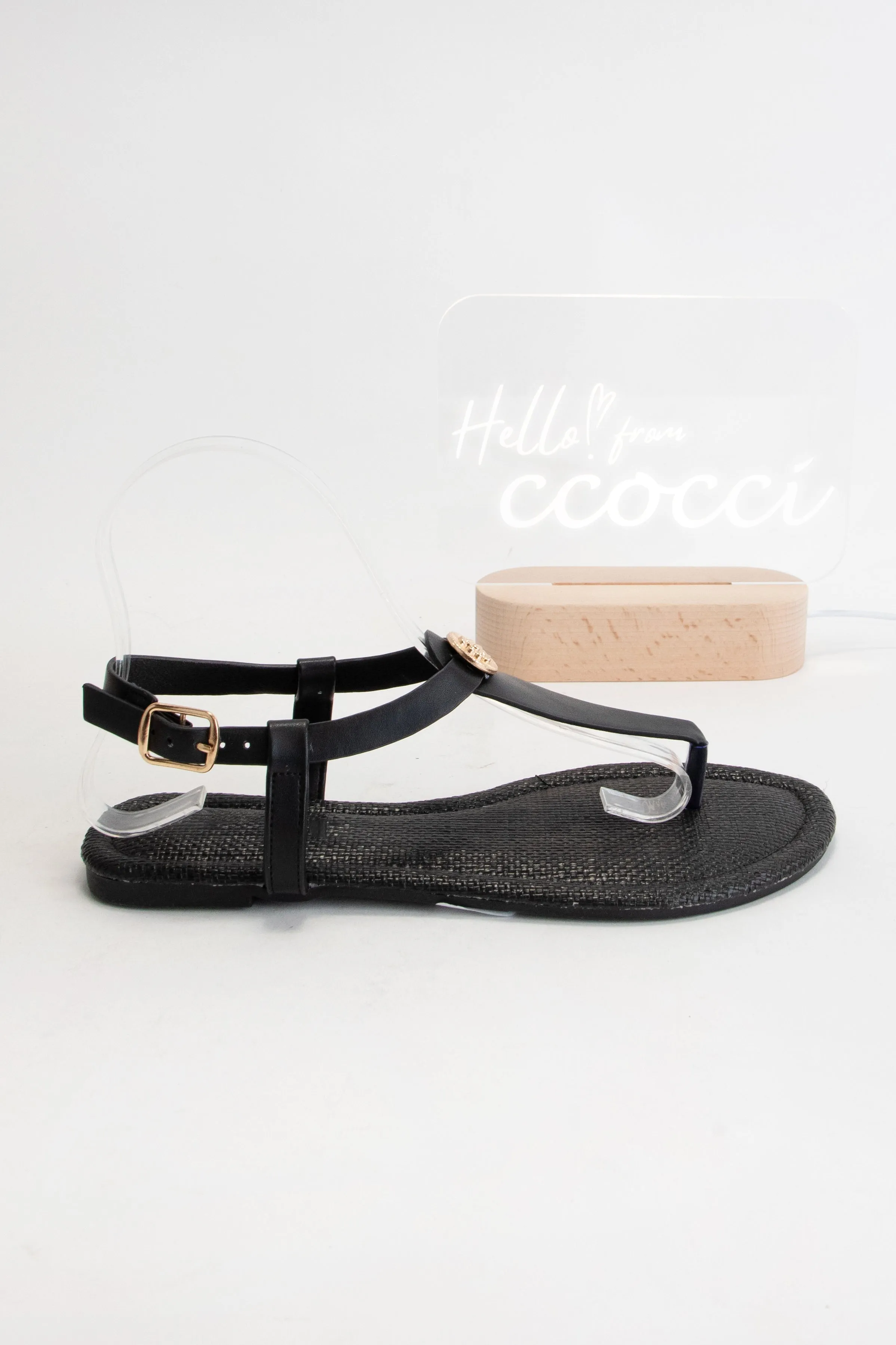 HONEY-40 ADJUSTABLE BUCKLE CLOSURE ANKLE STRAP sold by CCOCCI product image thumbnail 2