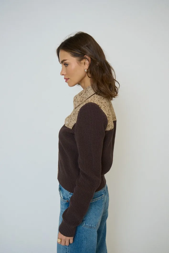 Halsey Tweed And Sweater Jacket sold by Central Park West product image thumbnail 2