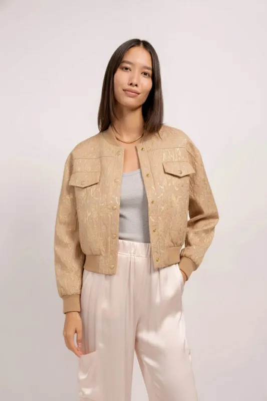 Lydia Bomber Jacket sold by Central Park West