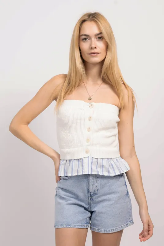 Rae Tube Top sold by Central Park West
