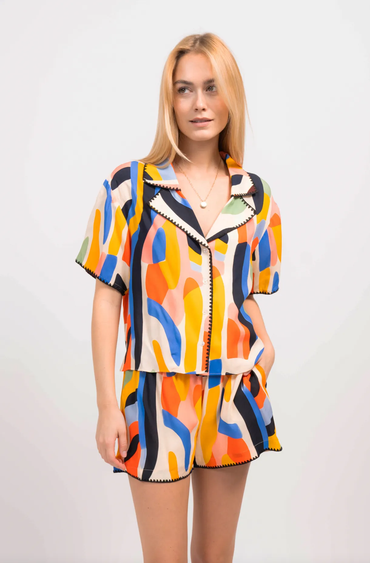 Lucy Camp Shirt sold by Central Park West product image thumbnail 2