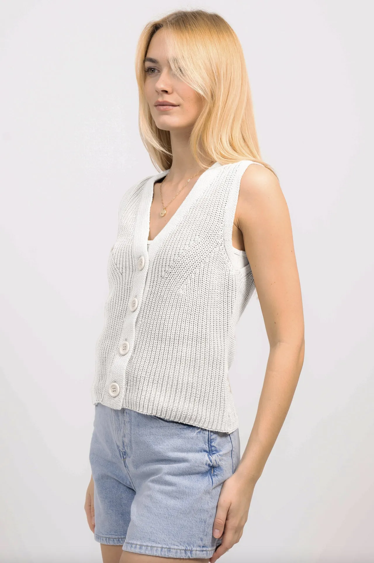 Birdie Vest Tank sold by Central Park West product image thumbnail 2