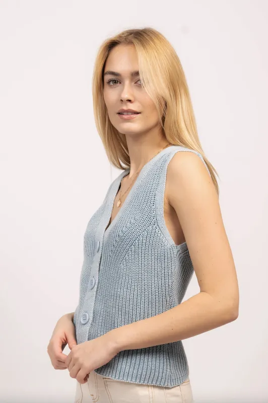 Birdie Vest Tank sold by Central Park West