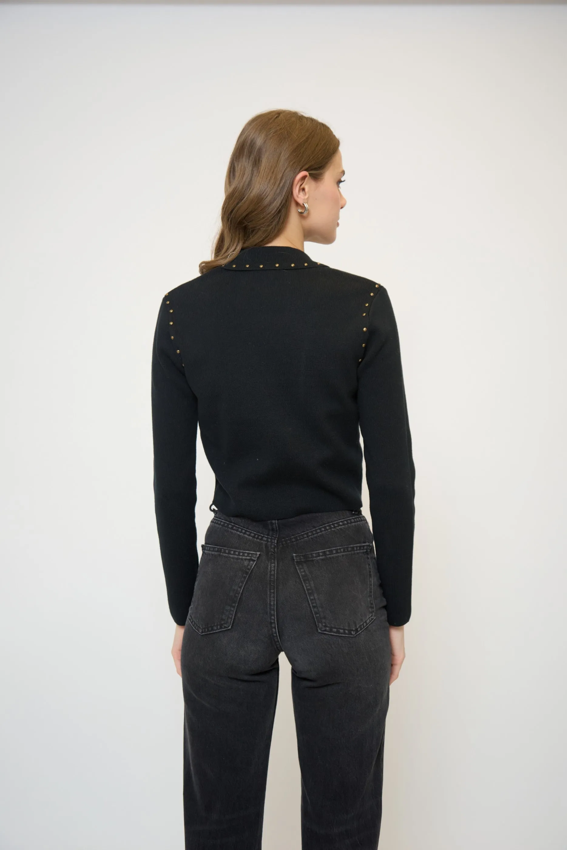 Crystal Knit Blazer sold by Central Park West product image thumbnail 3