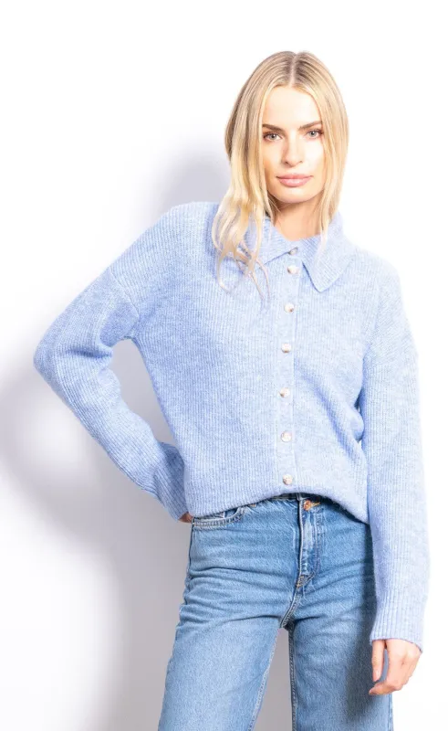 Millie Oversized Sweater Polo sold by Central Park West