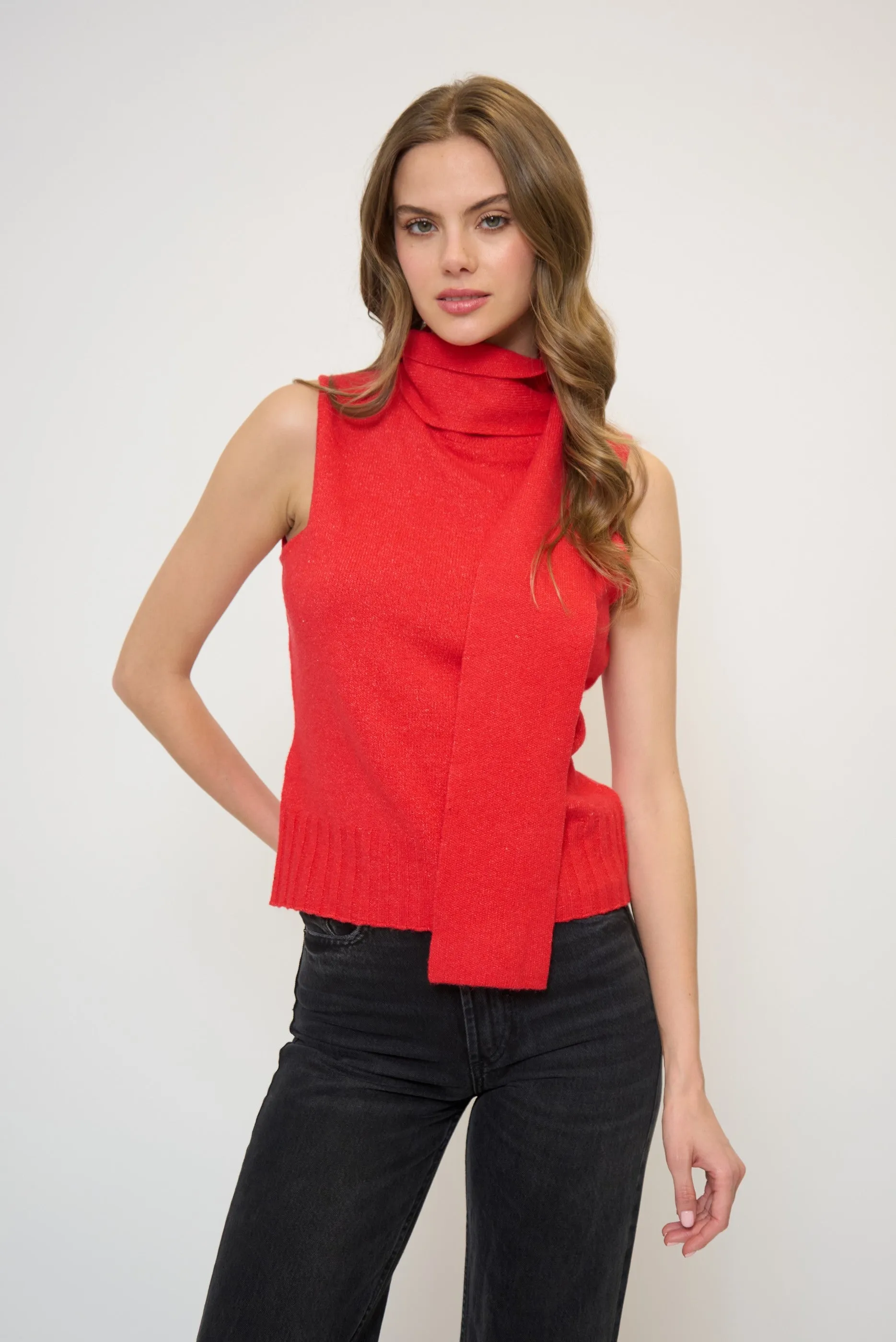Wyatt Robbie Scarf Tank sold by Central Park West