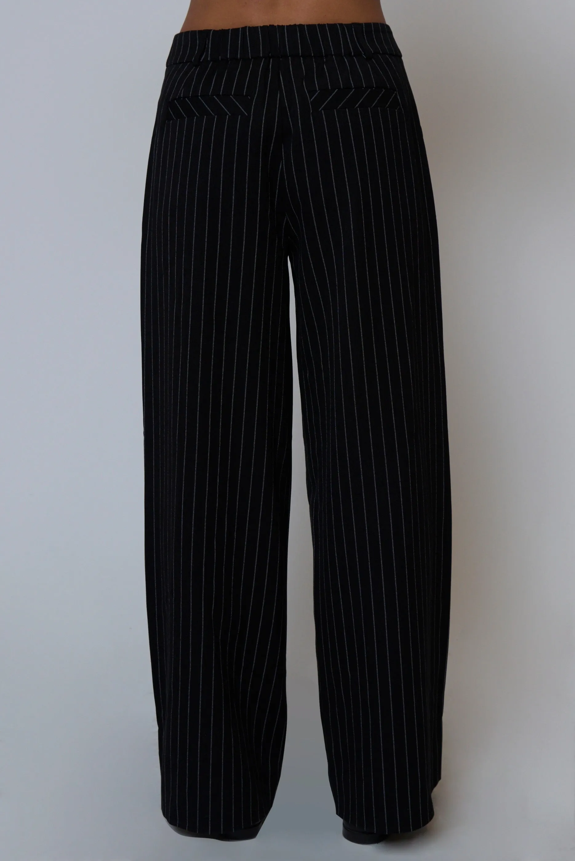 Astrid Pinstripe Trousers sold by Central Park West product image thumbnail 3