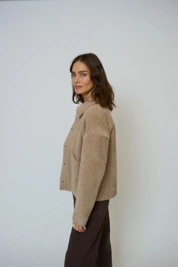 Billie Cropped Barn Jacket sold by Central Park West product image thumbnail 2