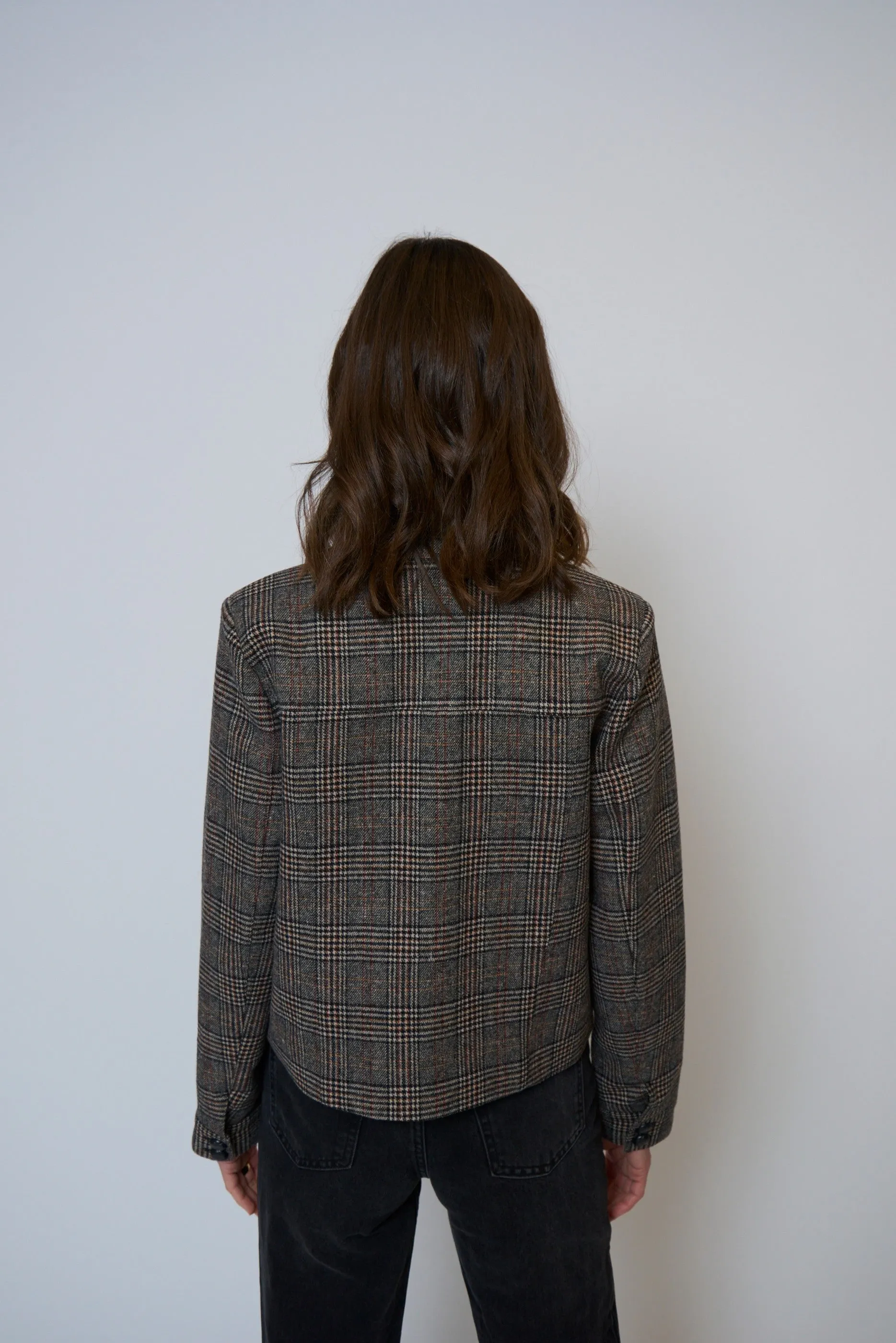 Eden Plaid Double Pocket Jacket sold by Central Park West product image thumbnail 3