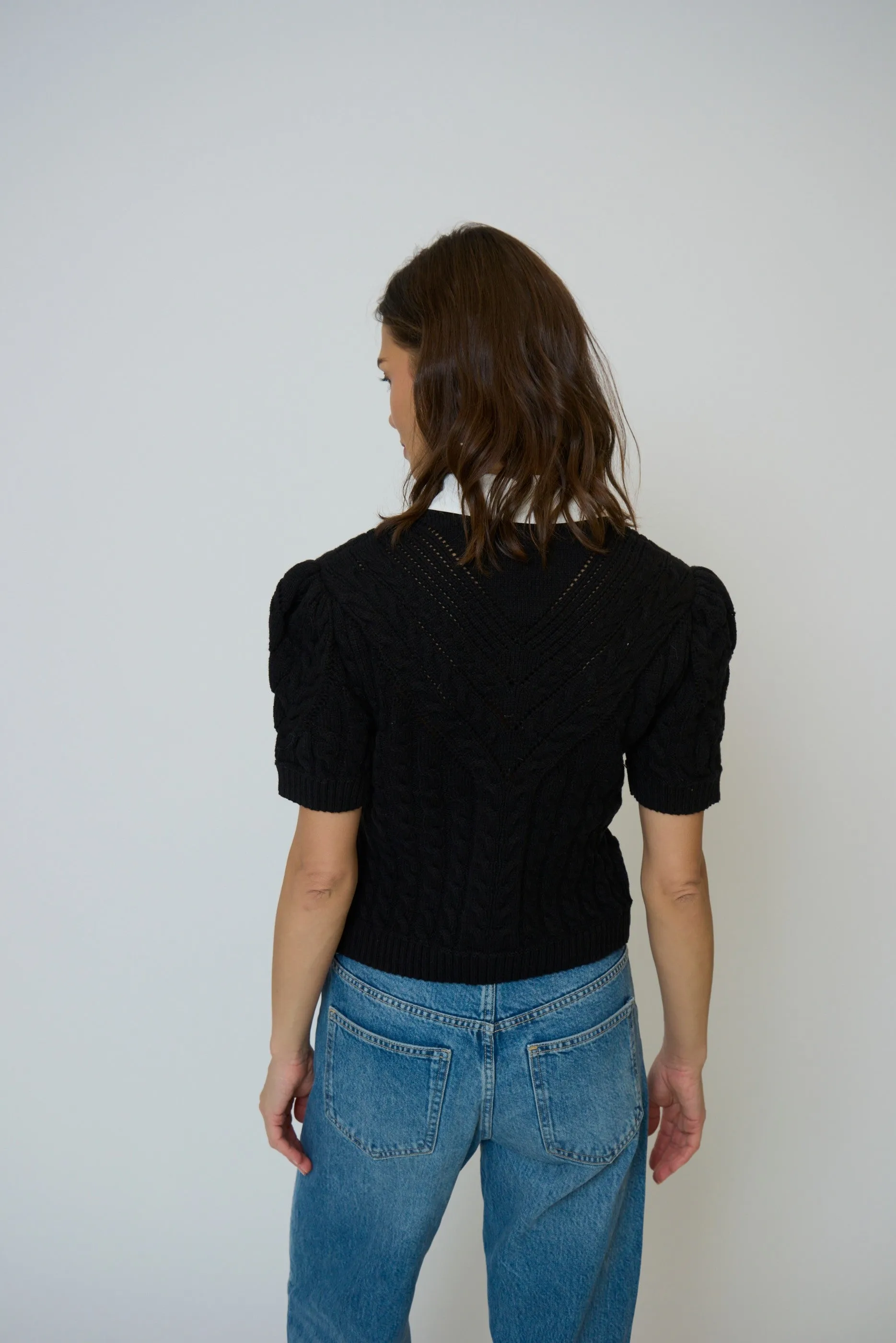 Brooke Short Sleeve Twofer sold by Central Park West product image thumbnail 5