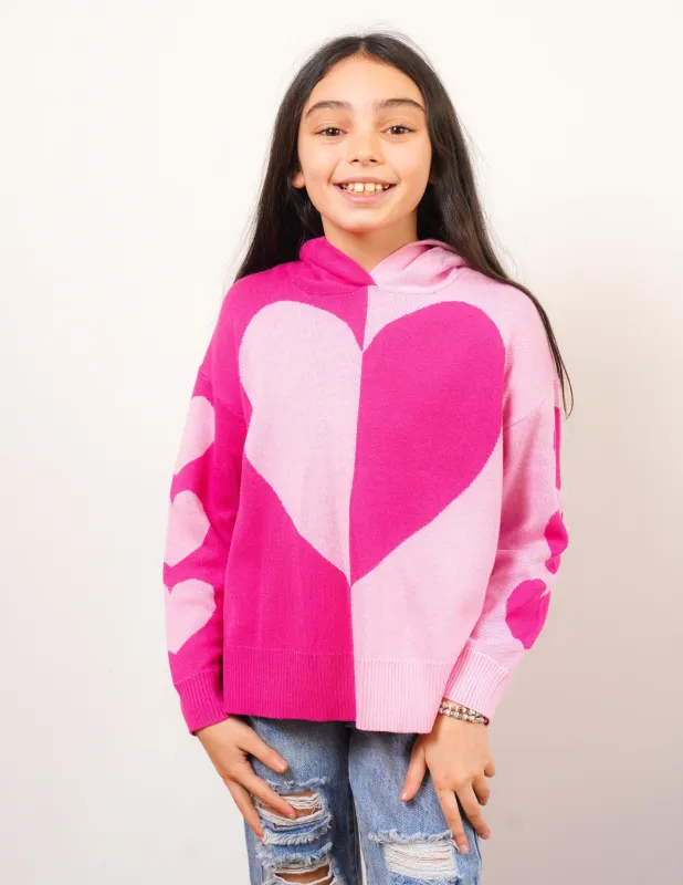 Adoree Heart Hoodie sold by Central Park West