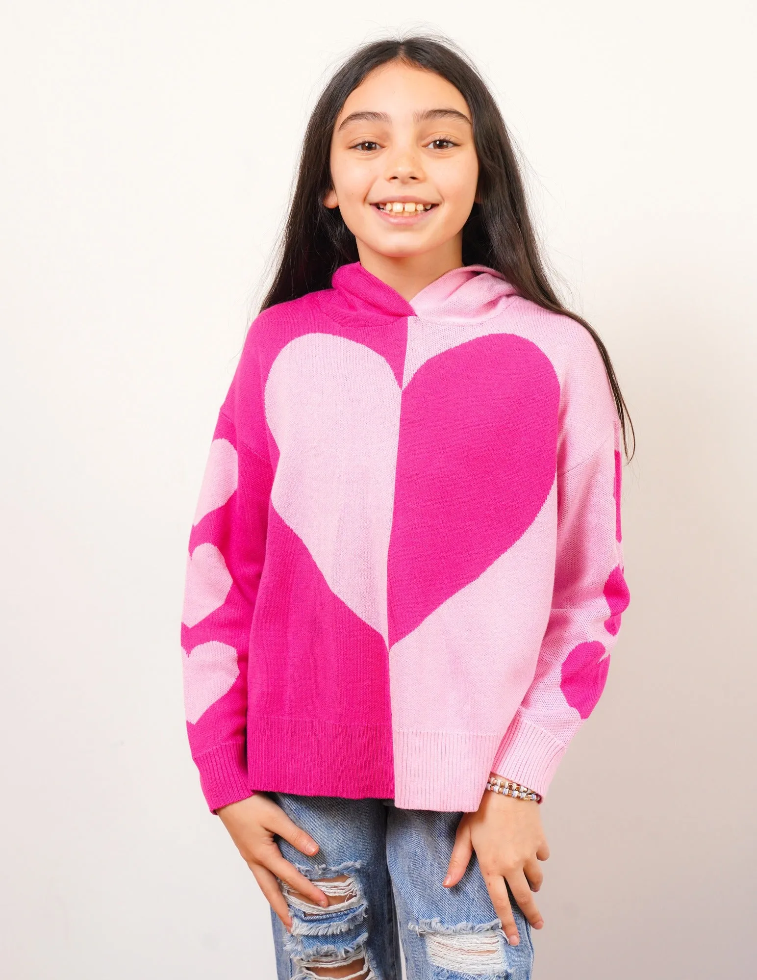 Adoree Heart Hoodie sold by Central Park West