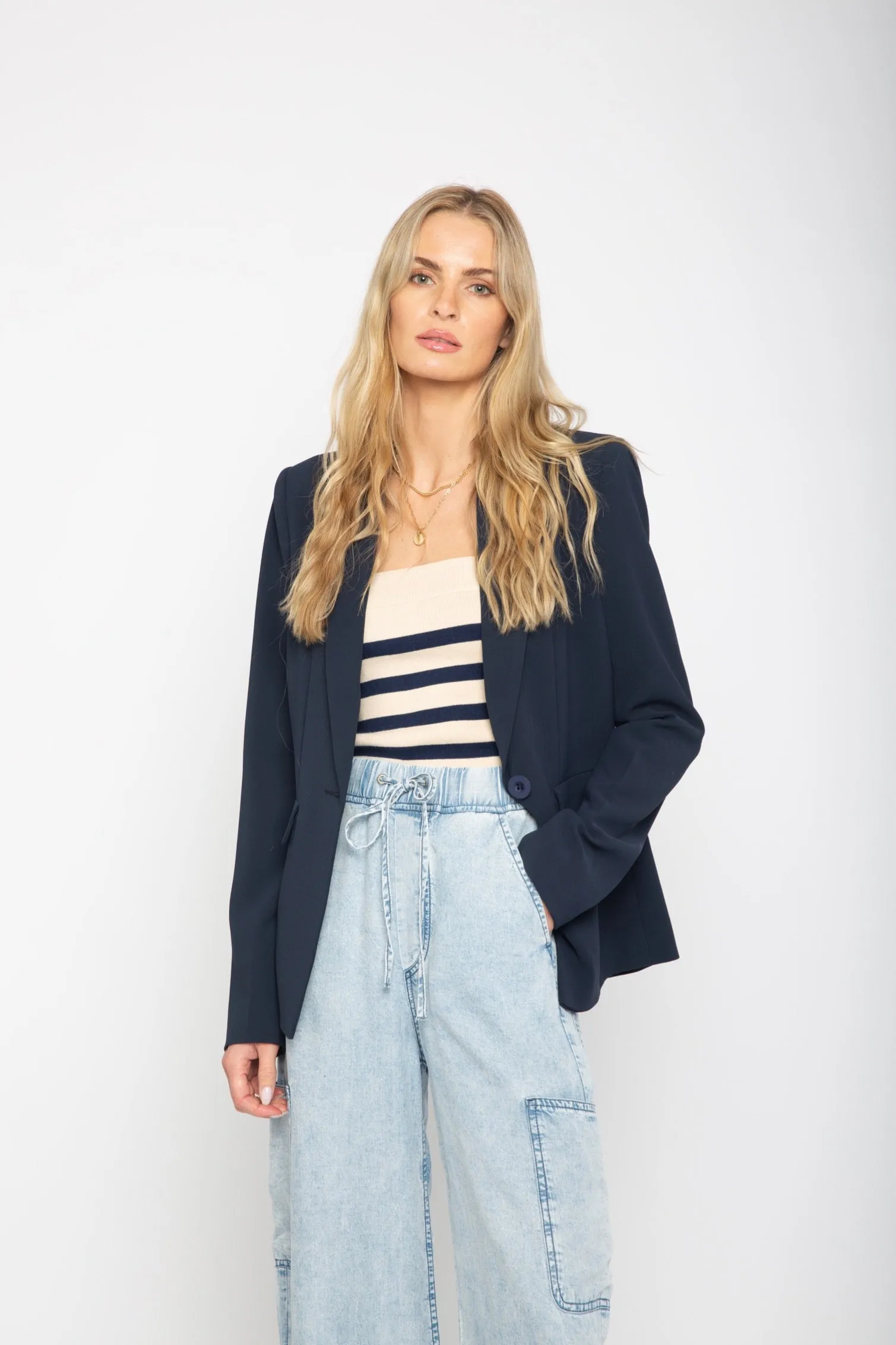 Gal Crepe Blazer sold by Central Park West