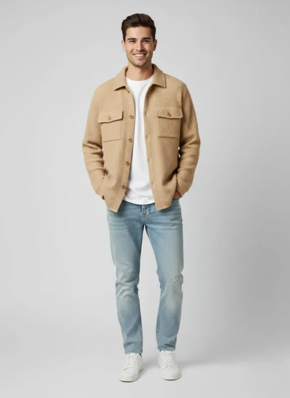 Whipstitch Sweater Jacket sold by Central Park West