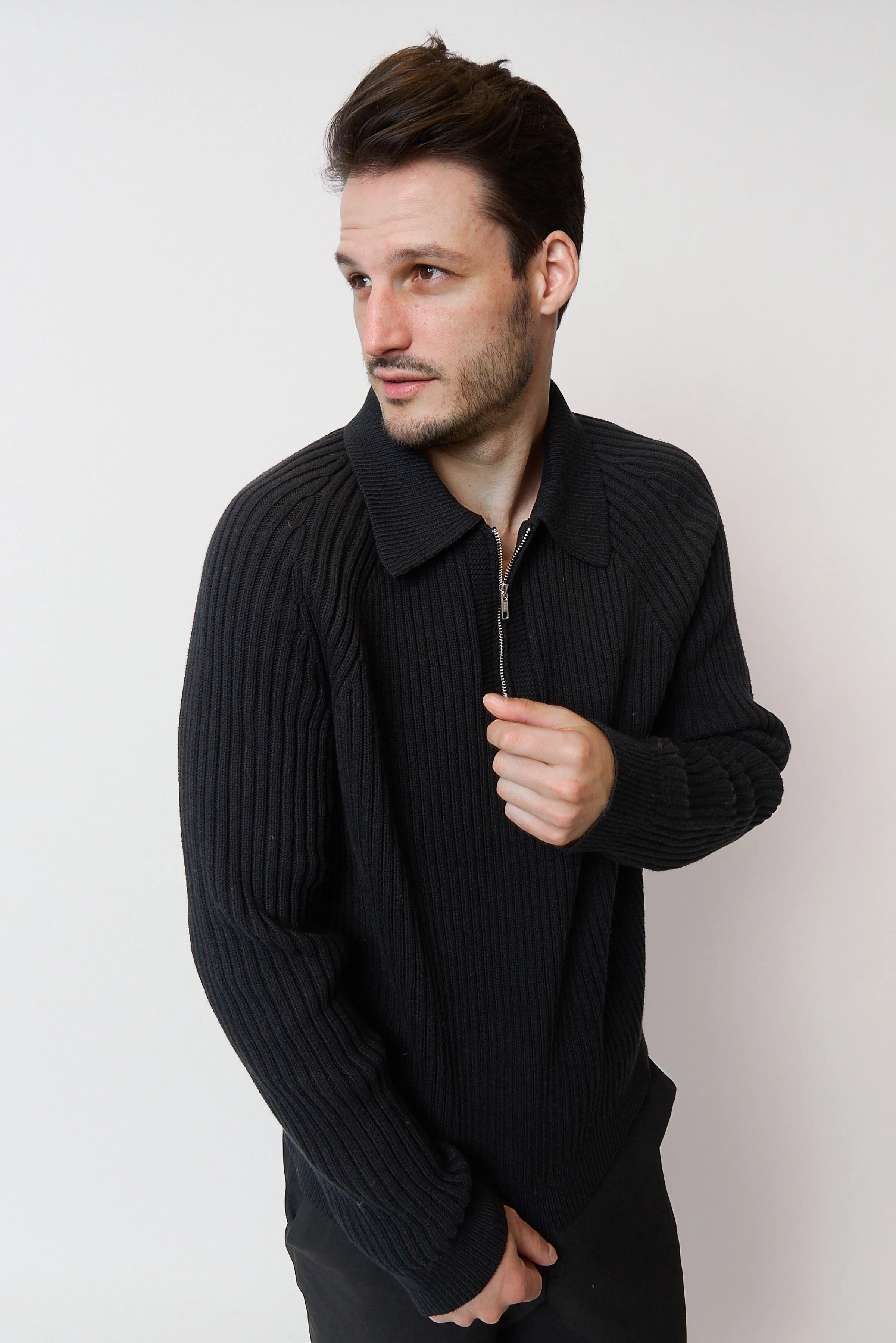 Oversized Chunky 3/4 Zip sold by Central Park West