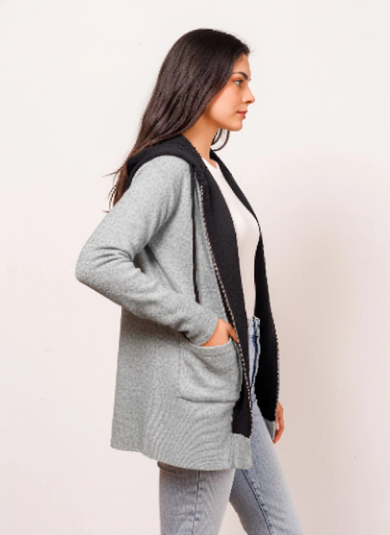 Brynn Long Dickie Cardigan sold by Central Park West product image thumbnail 3