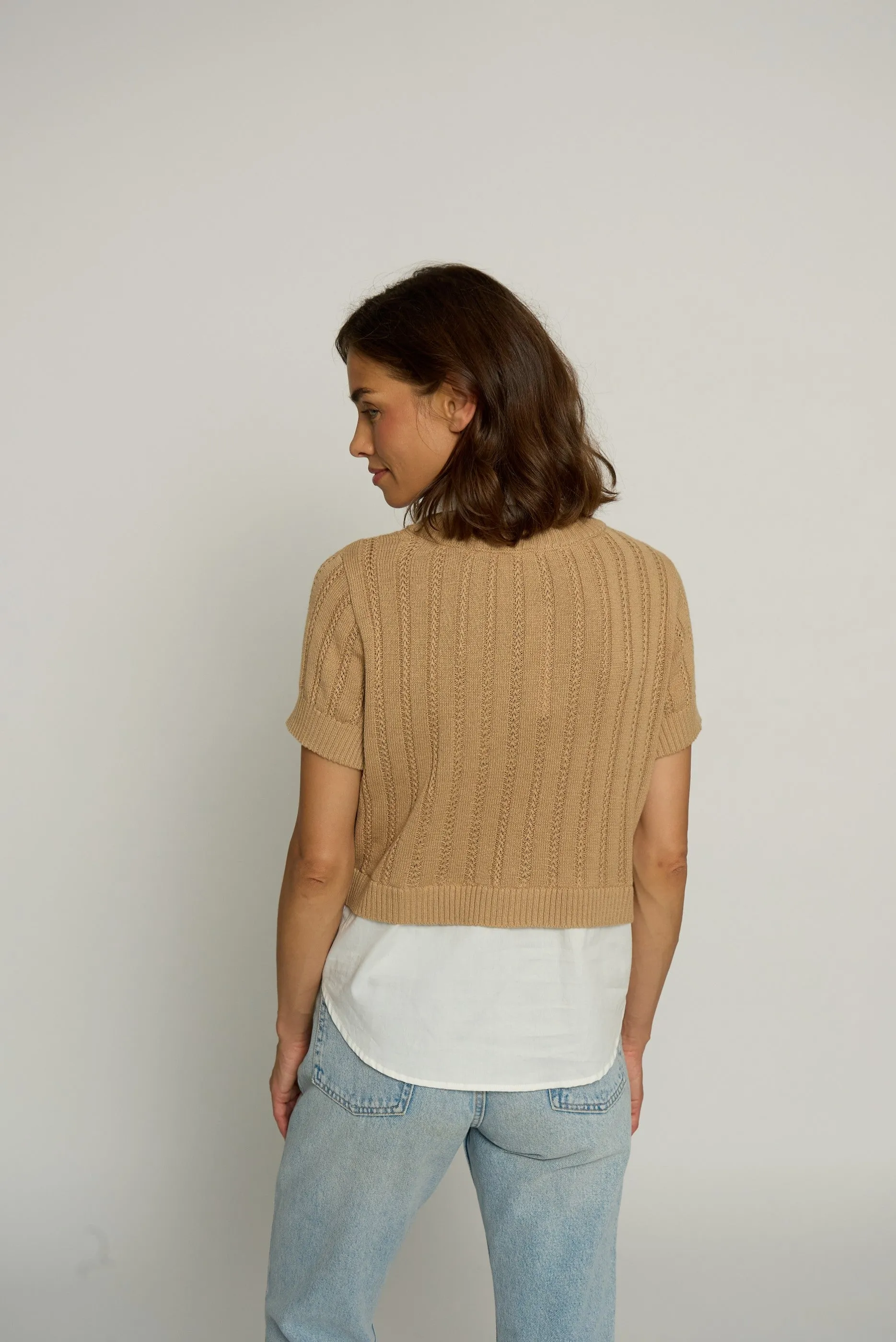 Short Sleeve Twofer sold by Central Park West product image thumbnail 3