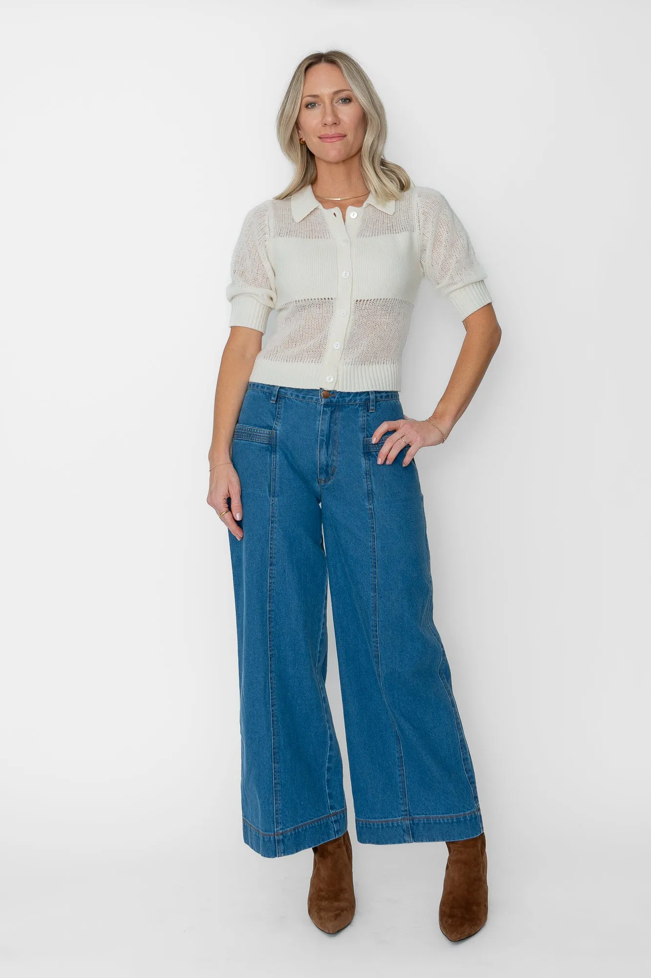 Evelyn Cardigan sold by Central Park West product image thumbnail 2