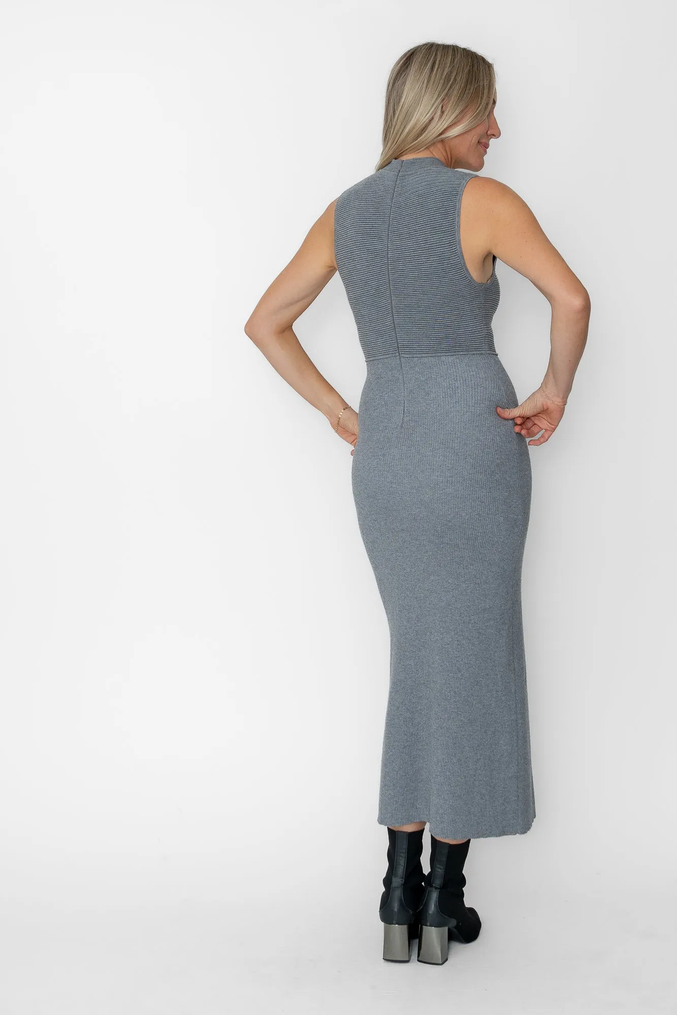 Maryline Ribbed Sweater Dress sold by Central Park West product image thumbnail 2