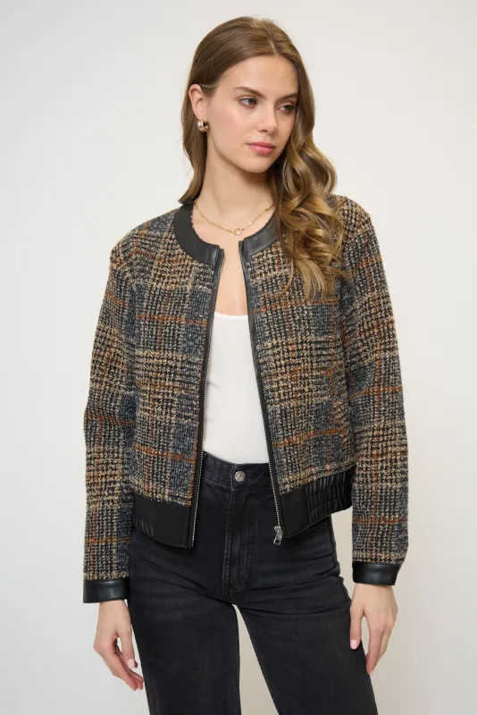 Daphne Boho Trim Jacket sold by Central Park West