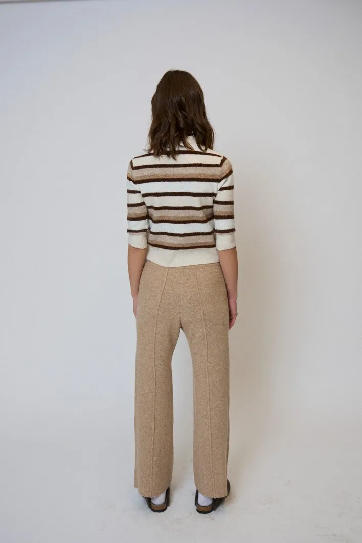 Ash Striped Half Sleeve Crew sold by Central Park West product image thumbnail 3