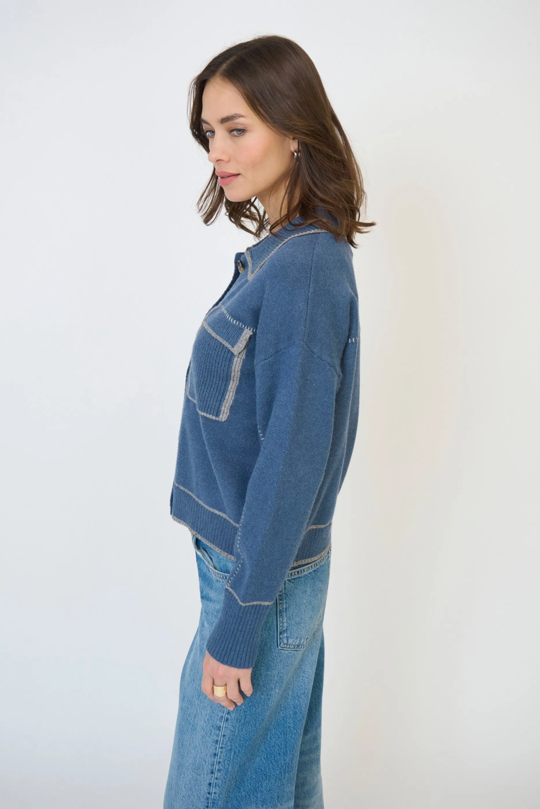 Myra Whipstitch Barn Sweater sold by Central Park West product image thumbnail 2