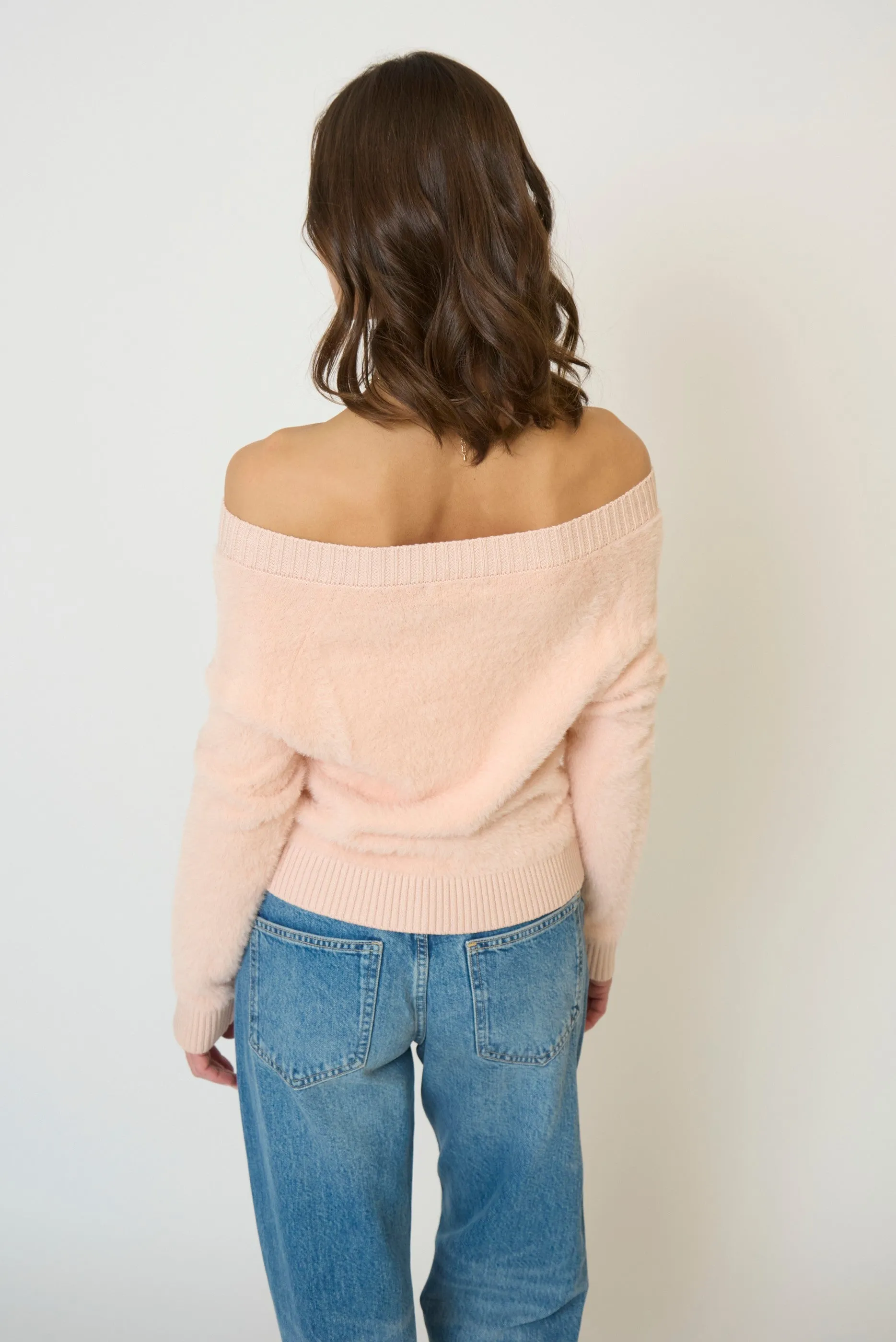 Roman Eyelash Off Shoulder sold by Central Park West product image thumbnail 3