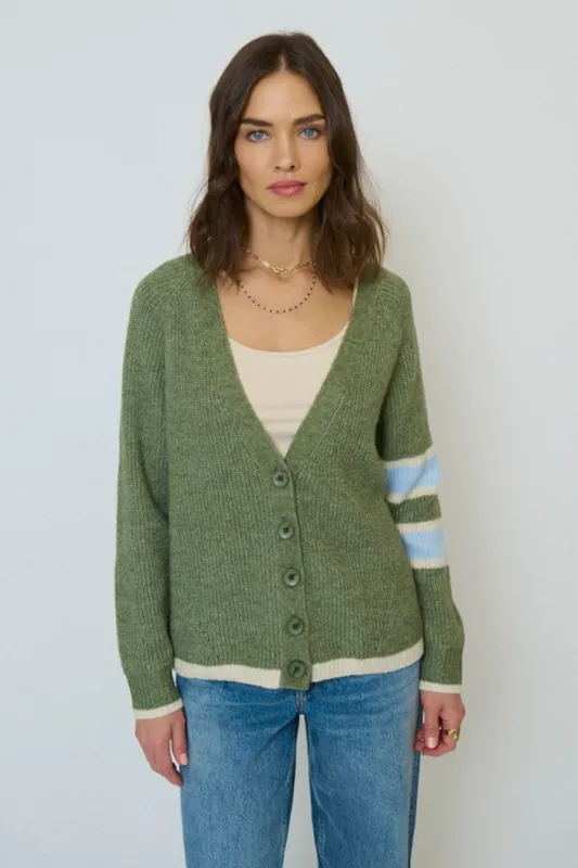 Marley Varsity Cardigan sold by Central Park West