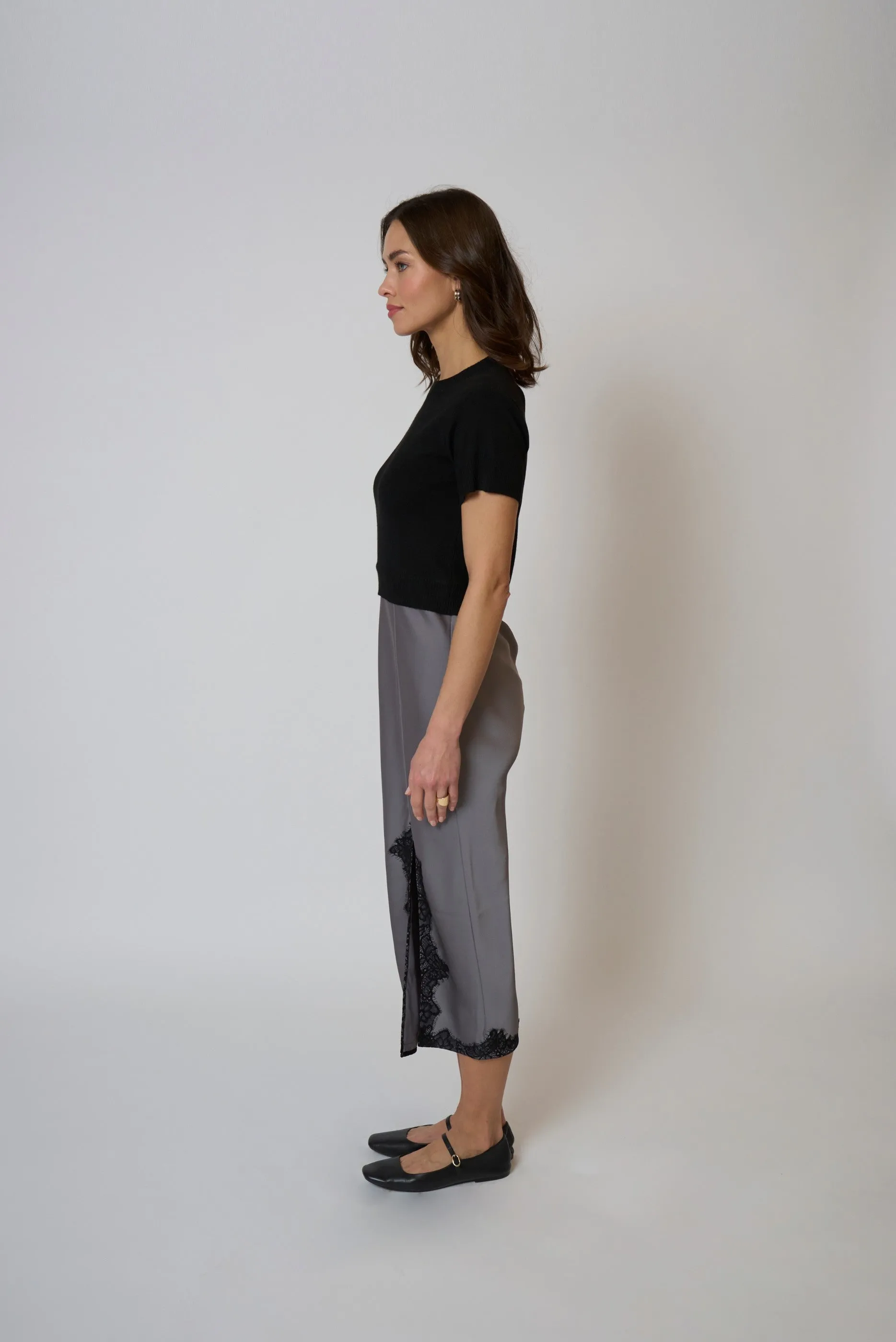 Celeste Lace And Sweater Combo Dress sold by Central Park West product image thumbnail 2