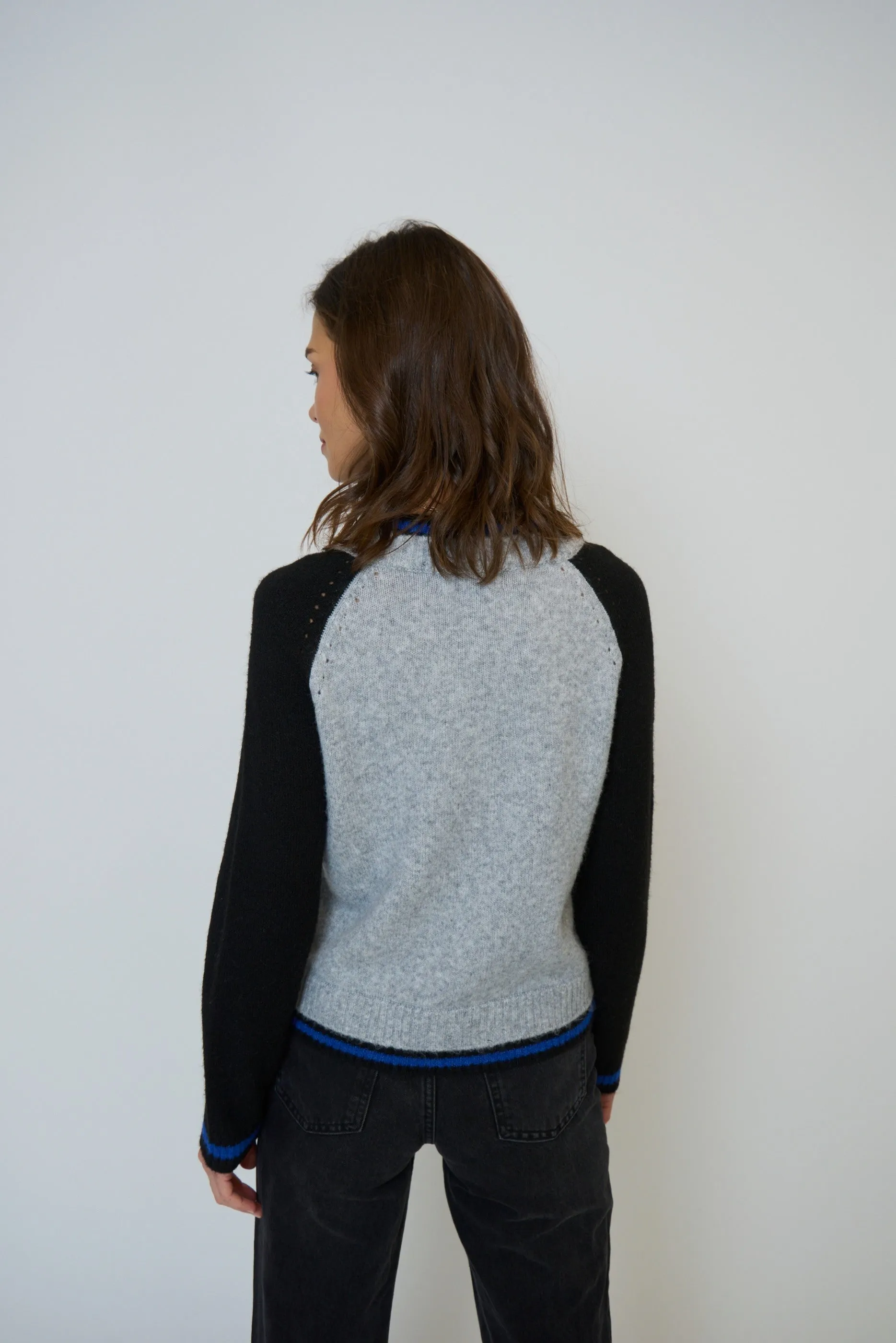 Olivia Baseball Sweater sold by Central Park West product image thumbnail 5