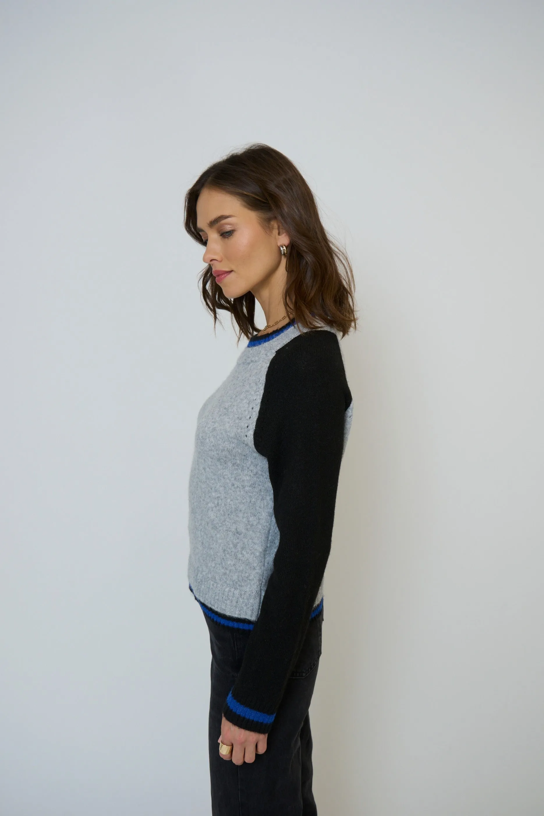 Olivia Baseball Sweater sold by Central Park West product image thumbnail 3