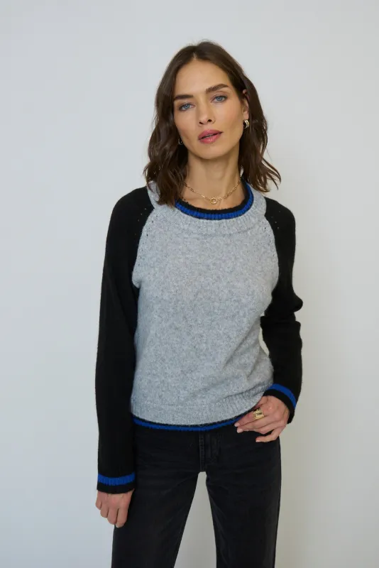 Olivia Baseball  Sweater sold by Central Park West