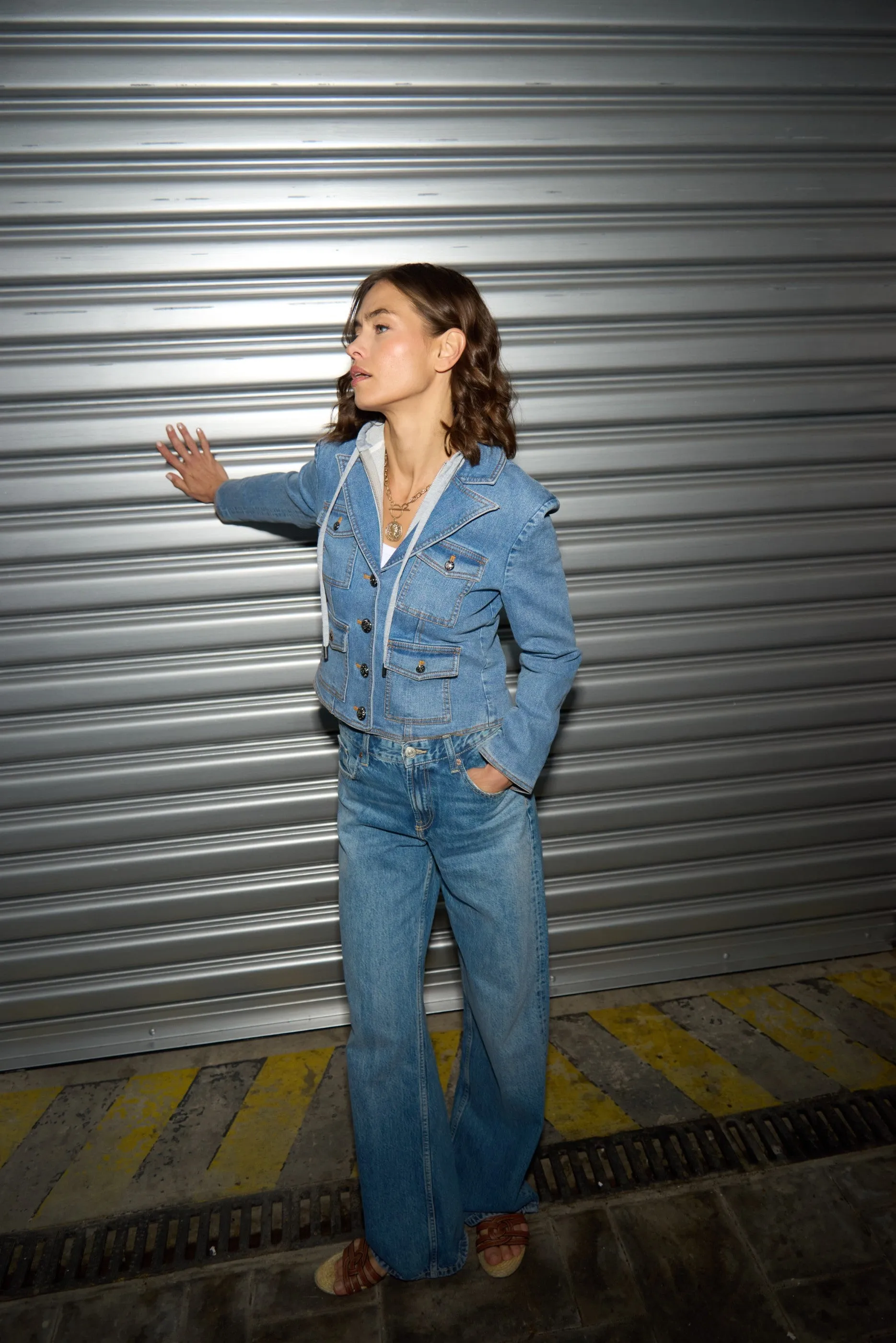 Maribel Cropped Four Pkt Dickie Jacket sold by Central Park West product image thumbnail 4