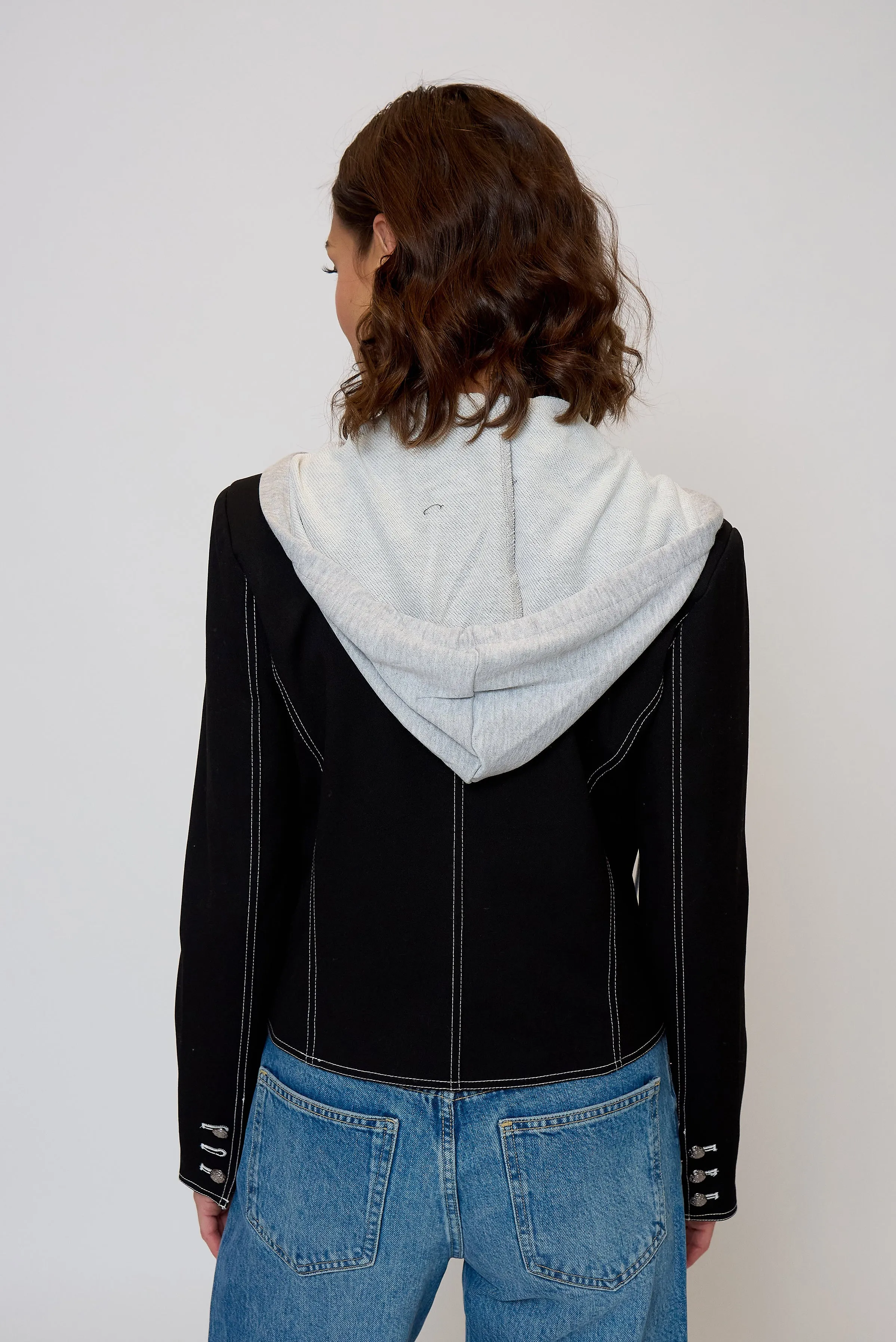 Maribel Cropped Four Pkt Dickie Jacket sold by Central Park West product image thumbnail 5