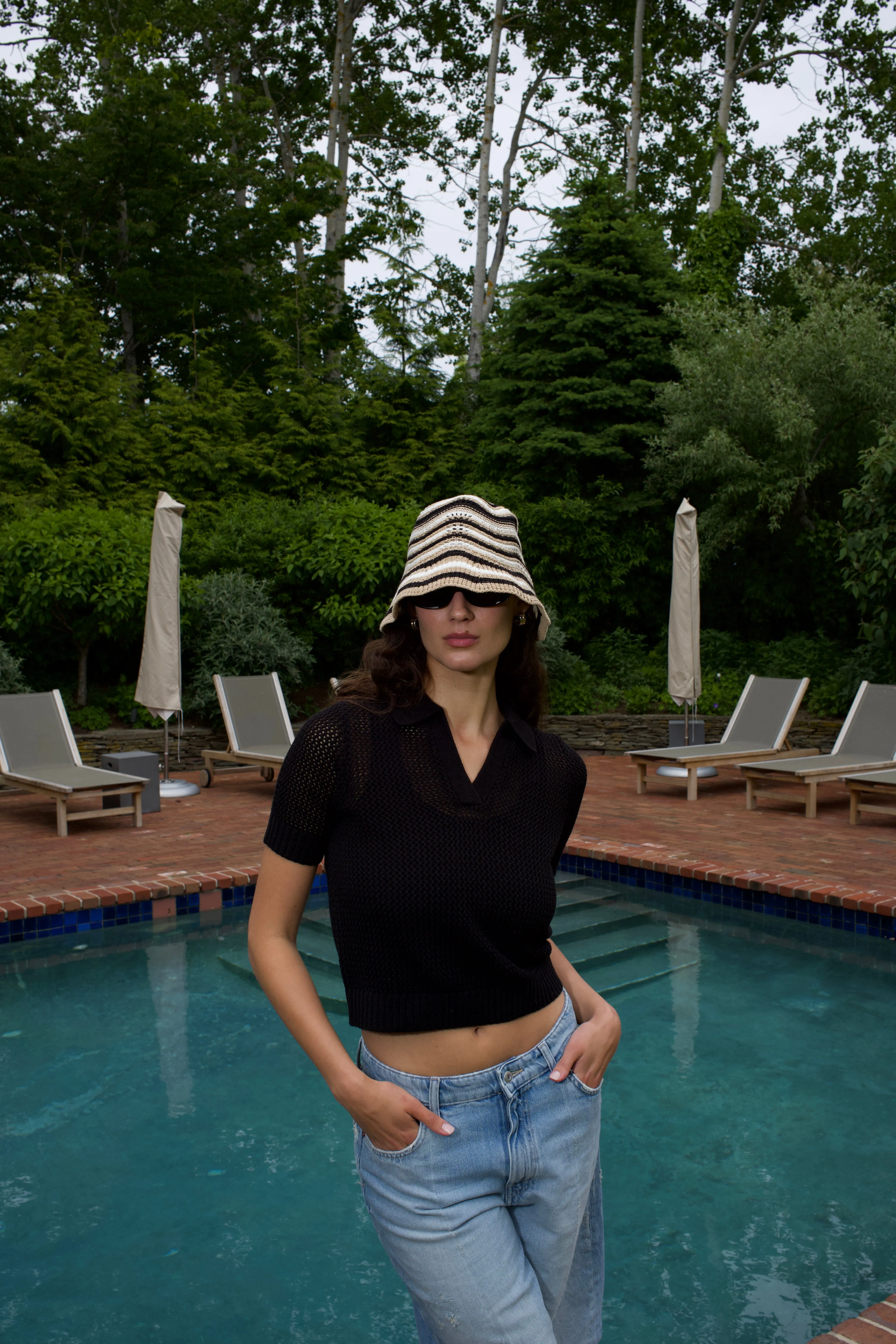 Liana Fitted Polo sold by Central Park West product image thumbnail 3