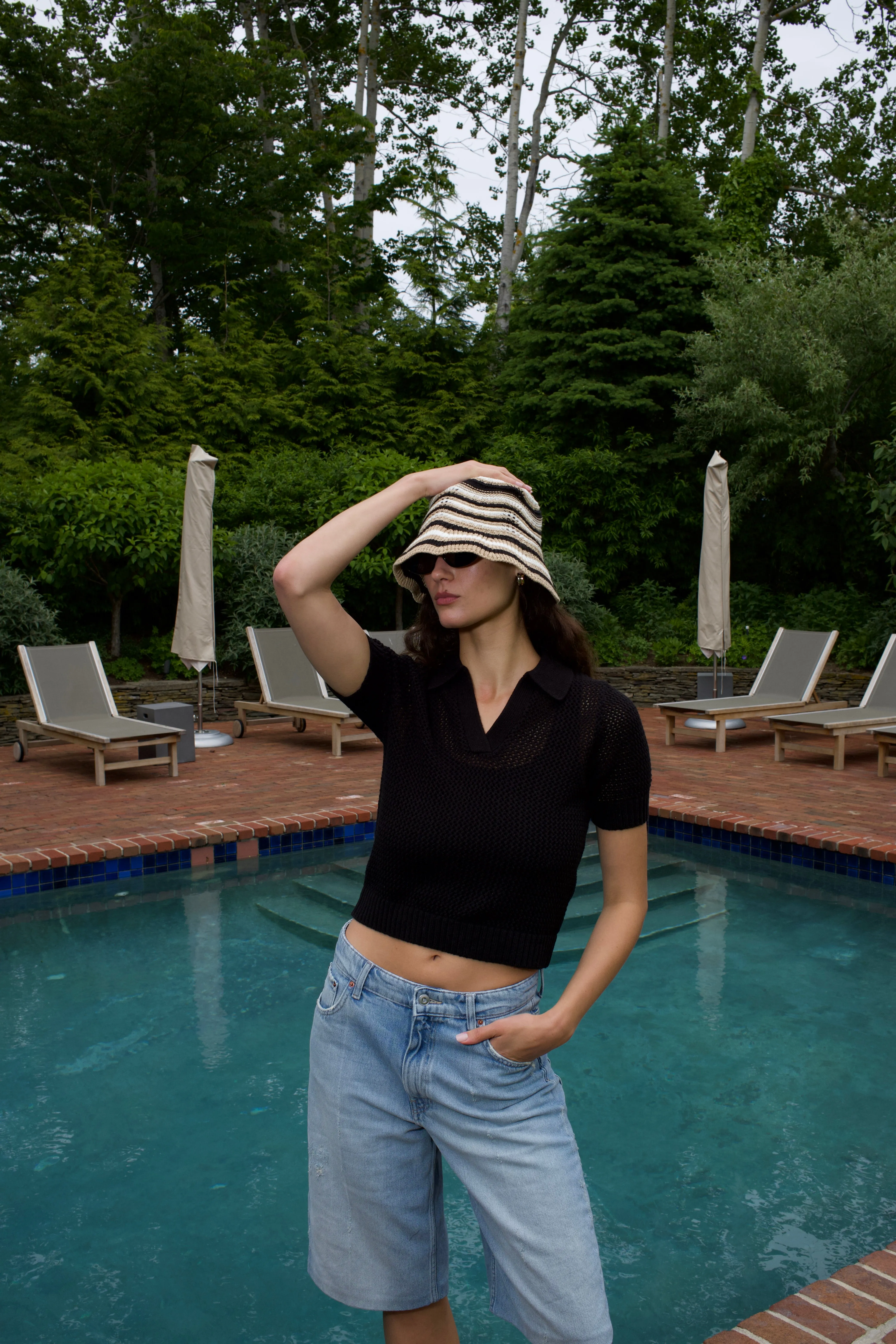 Liana Fitted Polo sold by Central Park West product image thumbnail 5