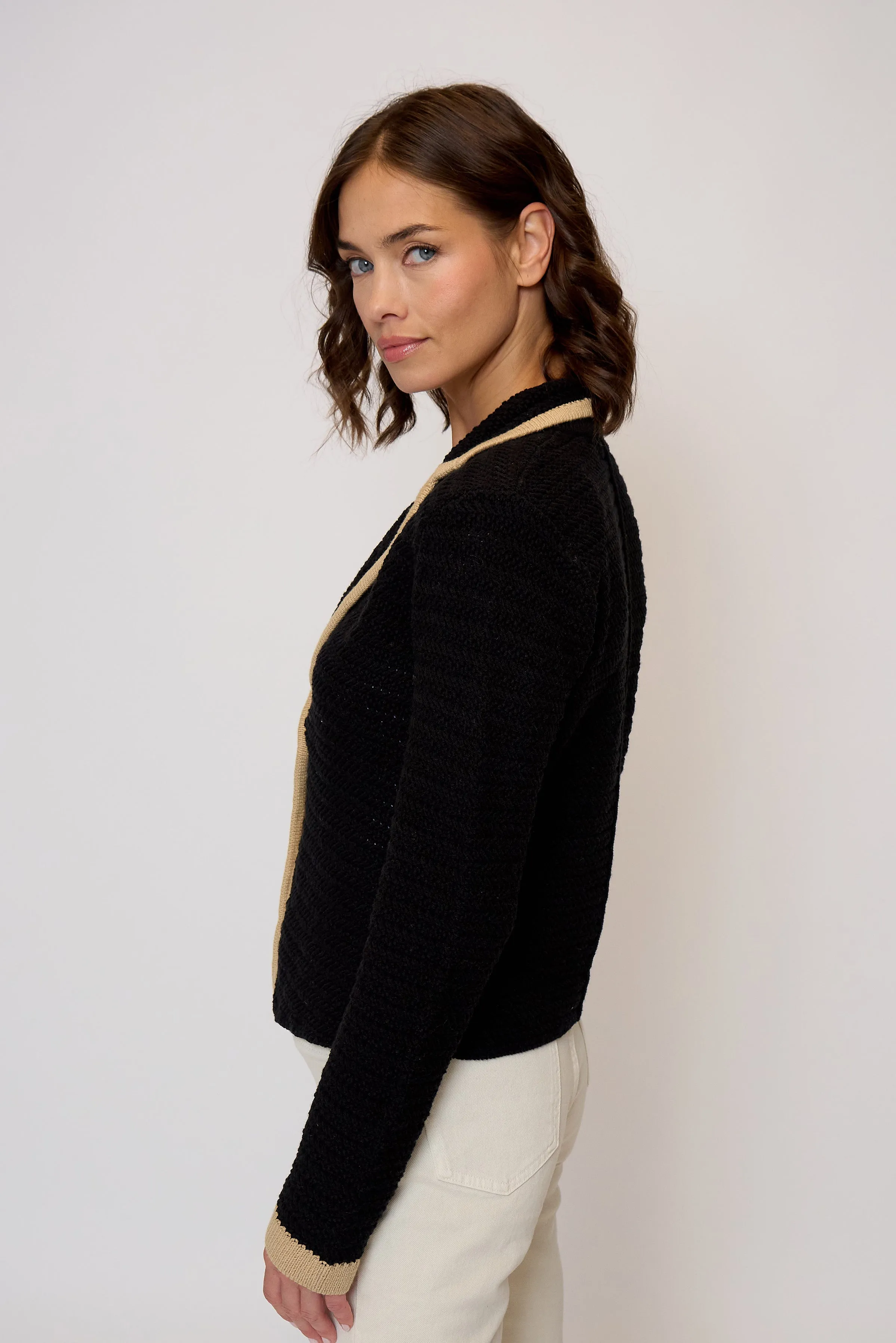 Rose Knit Blazer sold by Central Park West product image thumbnail 2
