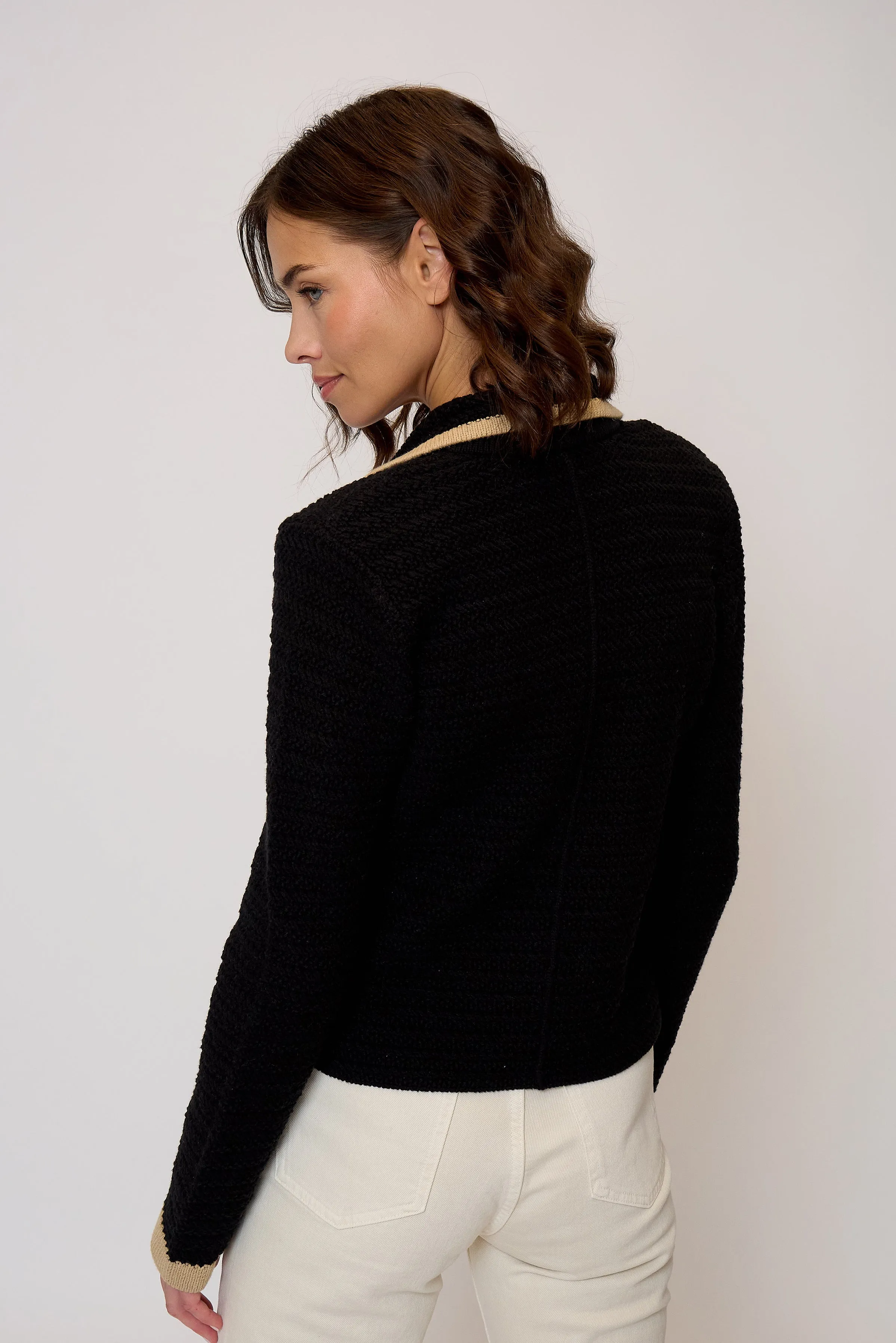 Rose Knit Blazer sold by Central Park West product image thumbnail 3