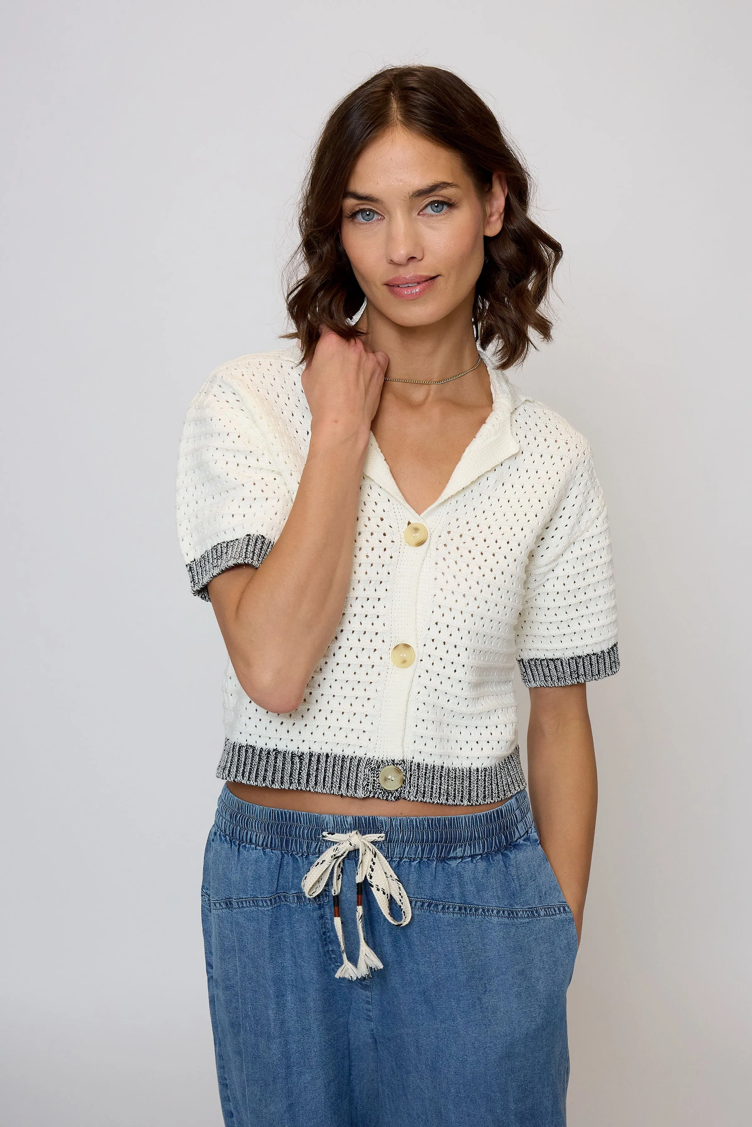 Junie Openstitch Polo sold by Central Park West product image thumbnail 4