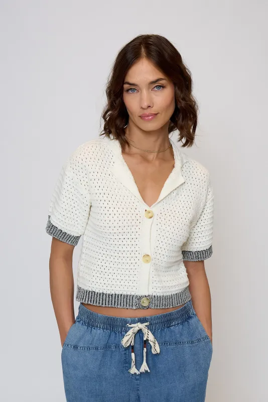 Junie Openstitch Polo sold by Central Park West