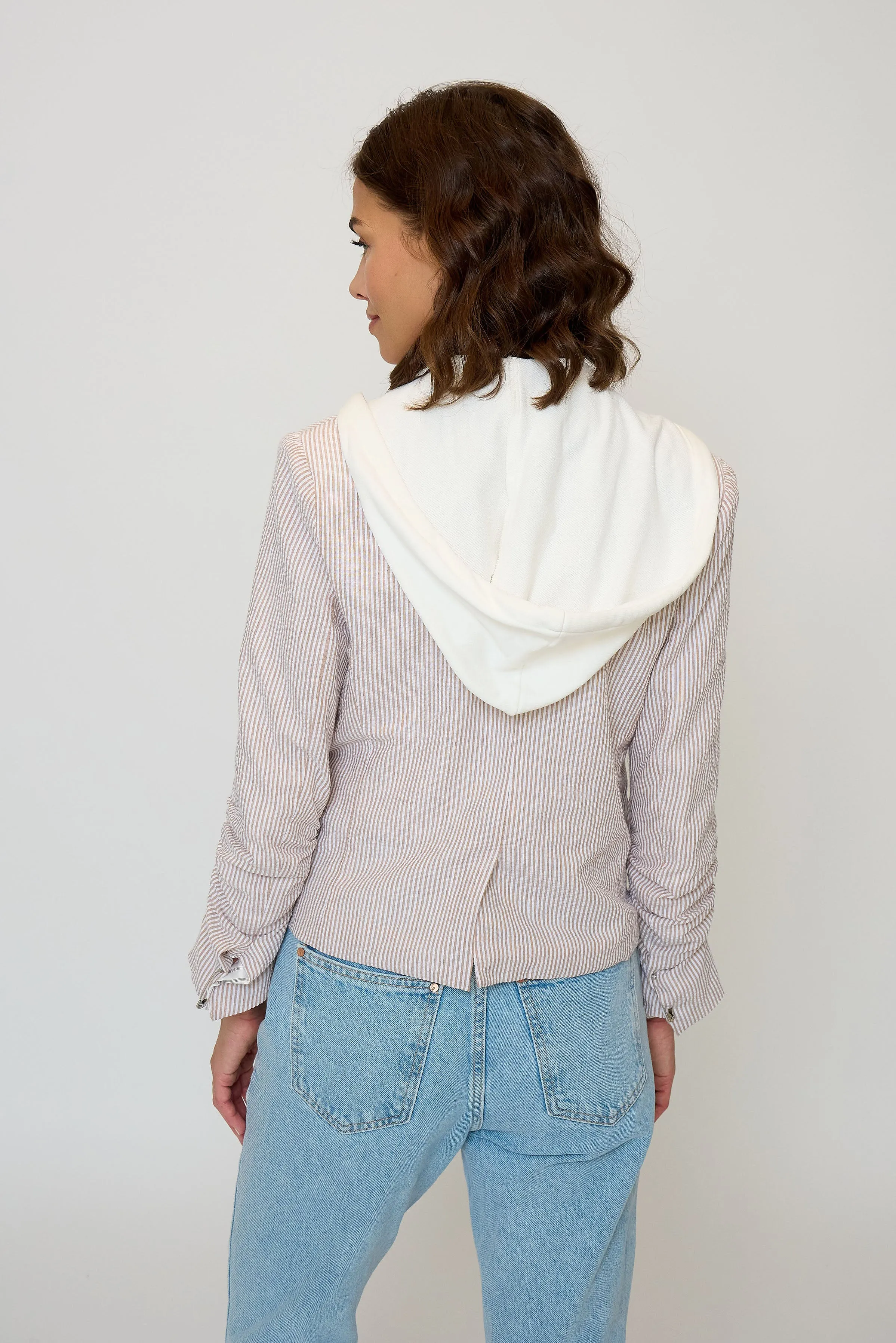 Alina Striped Blazer With Dickey sold by Central Park West product image thumbnail 3