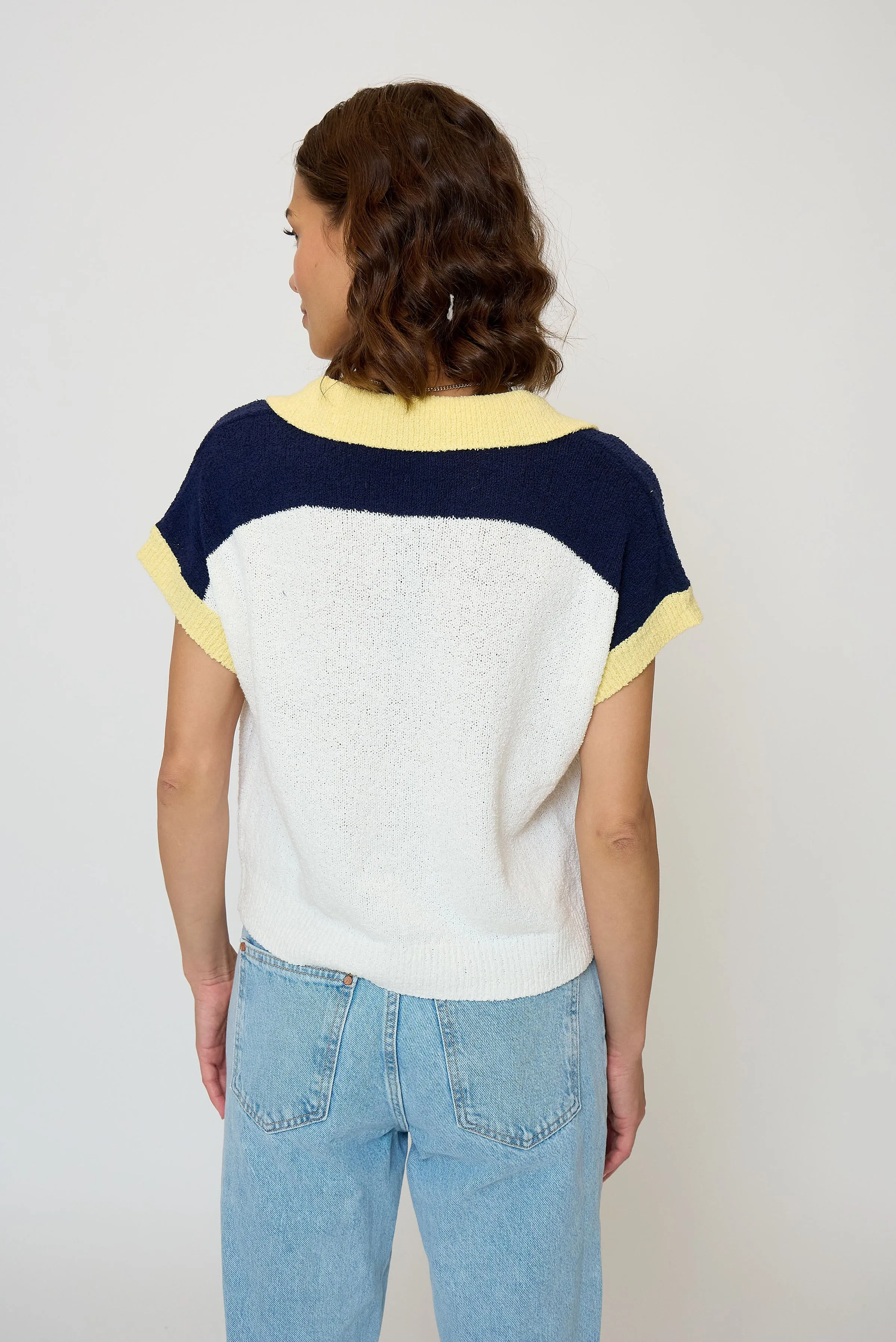 Daphne Raglan Sleeve Polo sold by Central Park West product image thumbnail 3