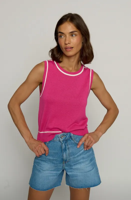 Tubular Shell Top sold by Central Park West