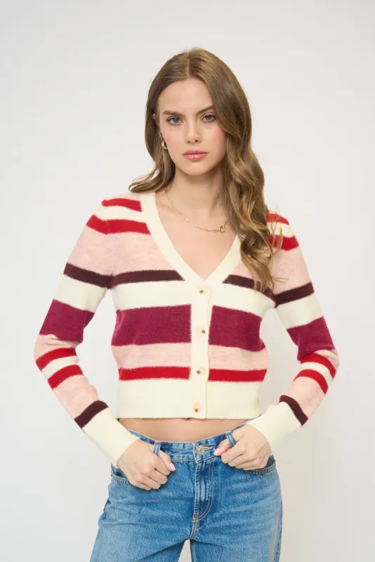 Parker Striped Sweater sold by Central Park West