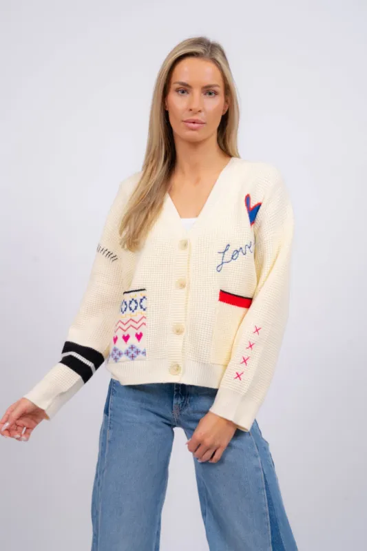 Aubrey Cardigan made by Central Park West