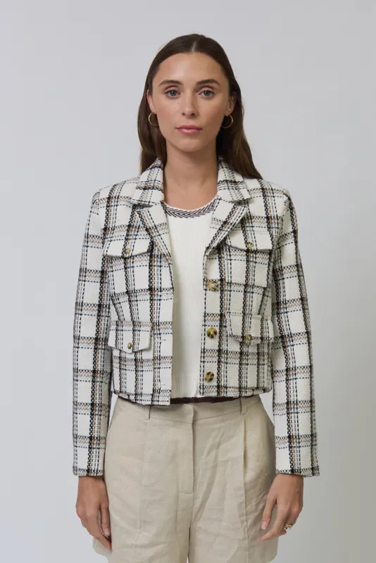 Madison 4 Pocket Jacket made by Central Park West