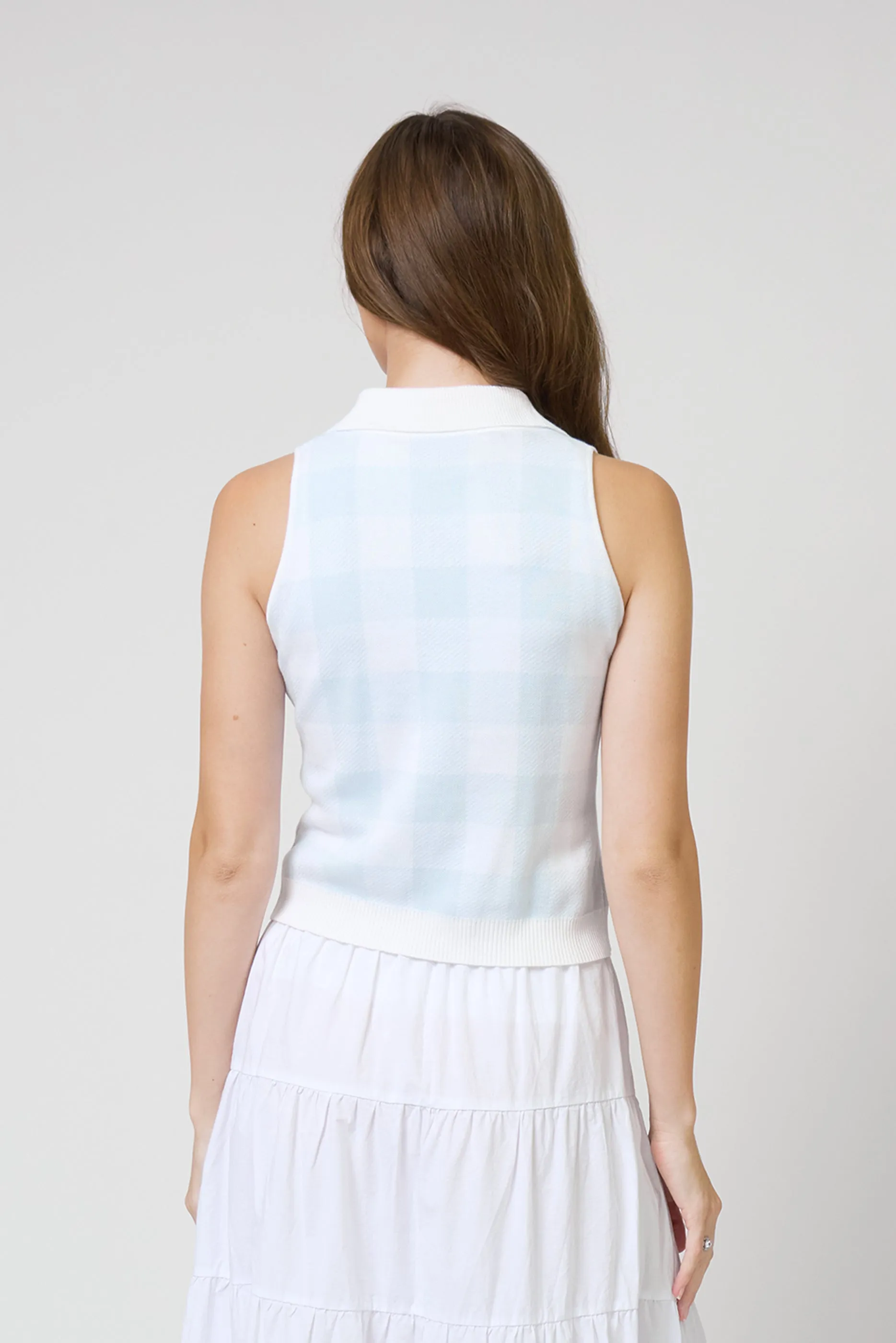 Laurel Zip Up Polo sold by Central Park West product image thumbnail 5