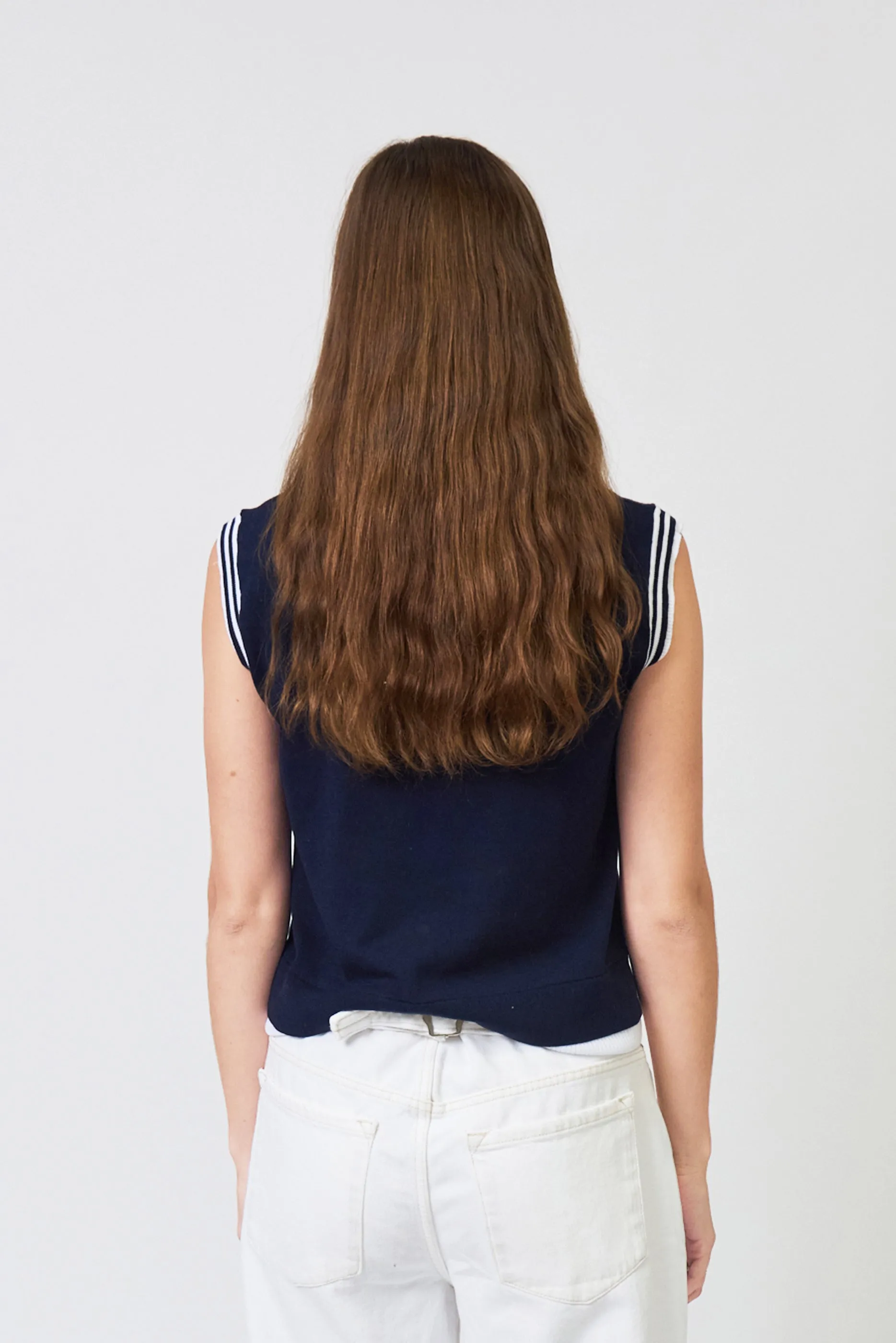 Brooklyn Sheer Double Layer Twofer Polo sold by Central Park West product image thumbnail 5