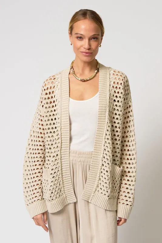 Iris Braided Trim Duster made by Central Park West