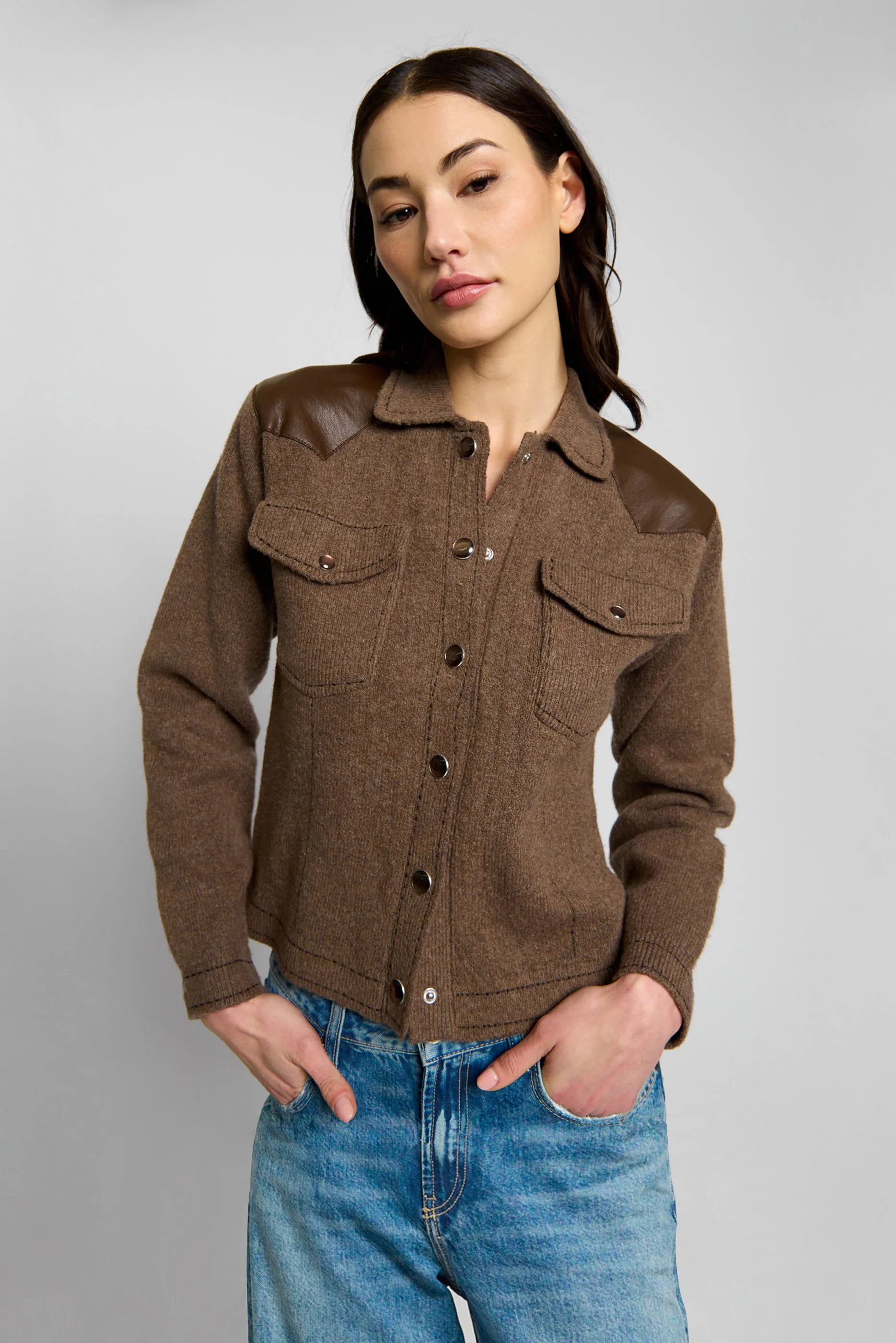 Vesper Western X Vegan Sweater sold by Central Park West product image thumbnail 2